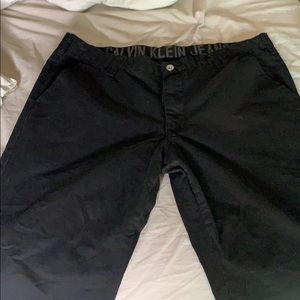 Men’s Calvin Klein black jeans